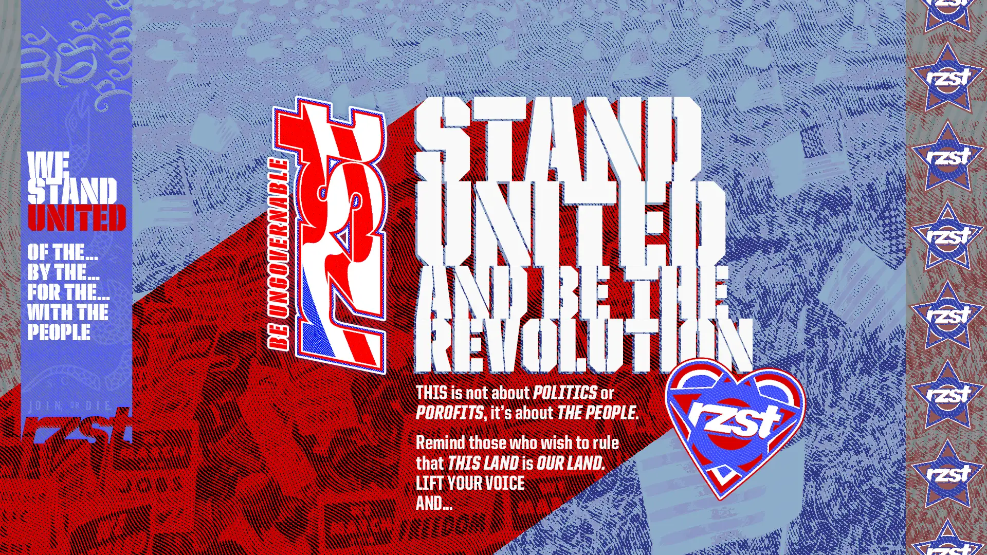 Stand UNITED and be the REVOLUTION